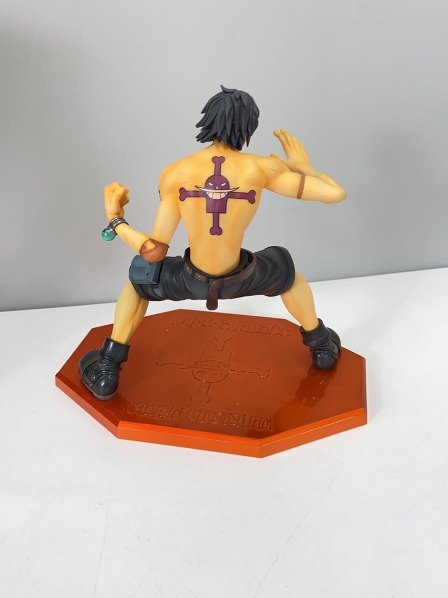 MegaHouse P.O.P. DX Portgas D. Ace Figure (One Piece) - Used, Box Discoloration