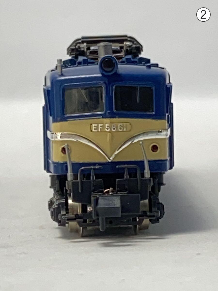 KATO 3006-8 EF58 N Gauge DC Electric Locomotive - Blue