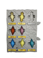 TAKARA TOMY Pokémon Z Power Ring Crystal Set (16) - Black