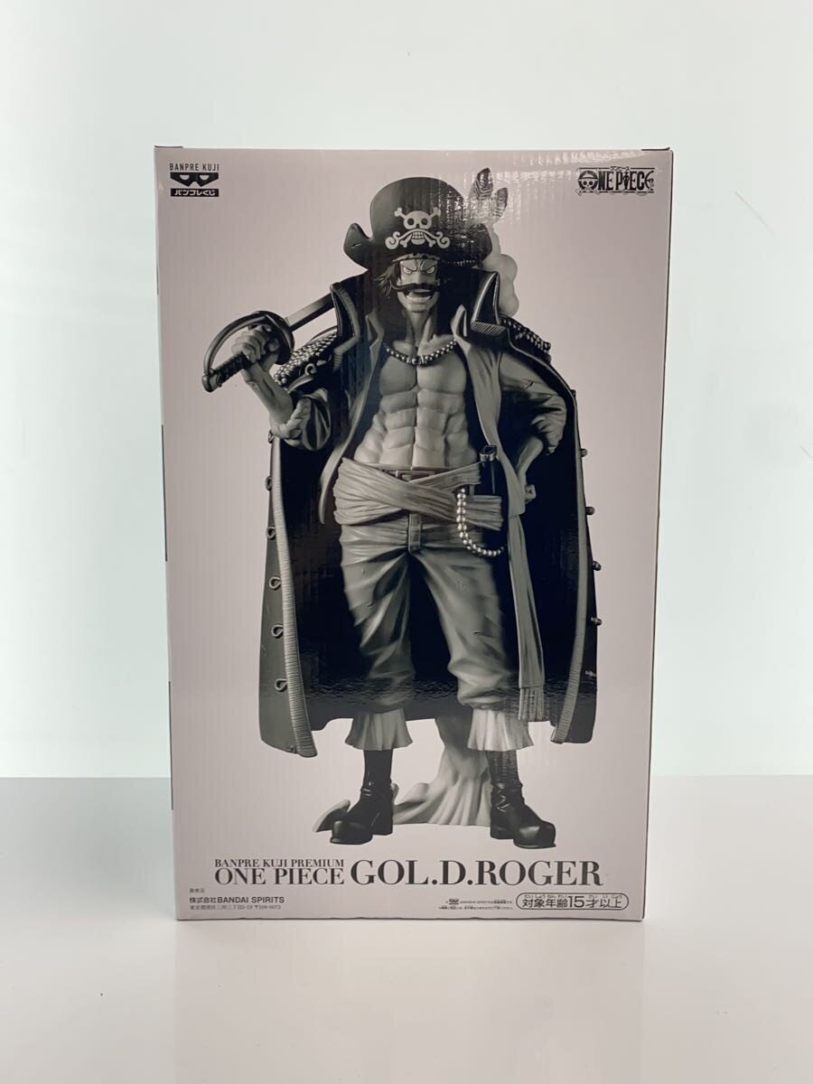 BANDAI SPIRITS Unopened Banpresto Kuji Figure: One Piece Gol D. Roger (Brush Color) with Box