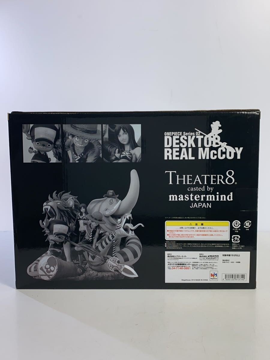 Mega House × mastermind JAPAN THEATER8 cast by mastermind JAPAN DESKTOP REAL McCOY Figure