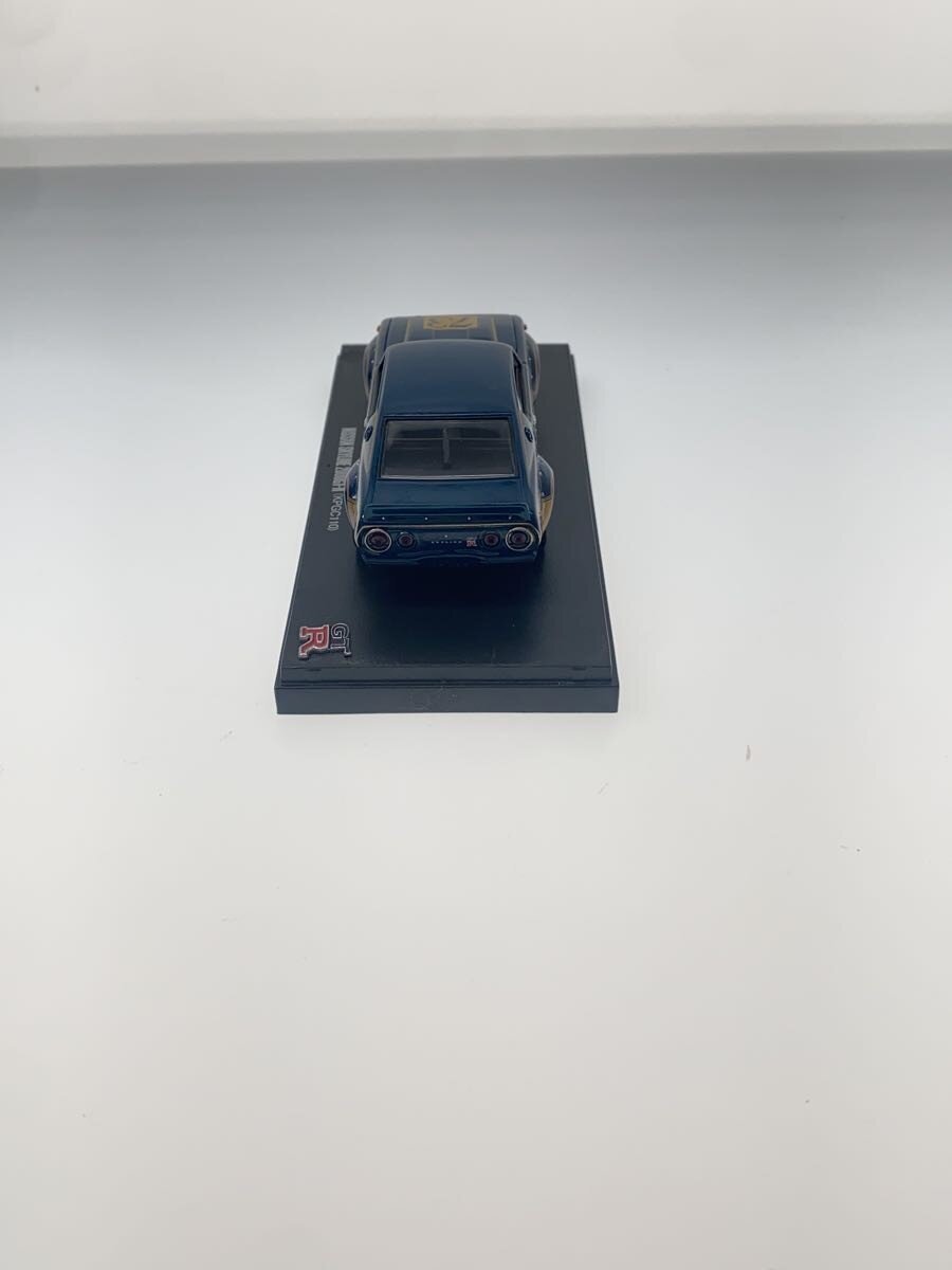 KYOSHO 1:43 Museum Collection Nissan Skyline 2000GT-R KPGC110 Racing #73 Blue Metallic [03112BM]