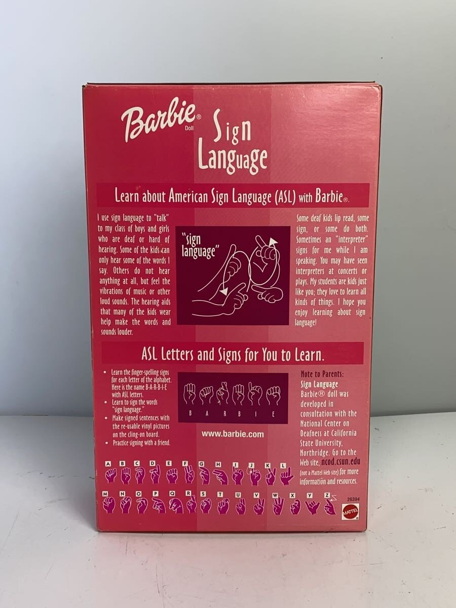 Barbie Sign Language