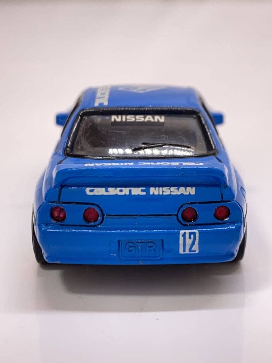 TOMY Mini Car: Blue Nissan Skyline GT-R