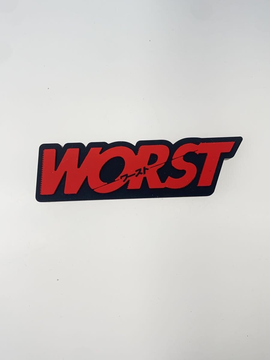 BANDAI SPIRITS Ichiban Kuji Rubber Stands: Bouya Harumichi (Middle-school era) & WORST Logo — 2 pcs
