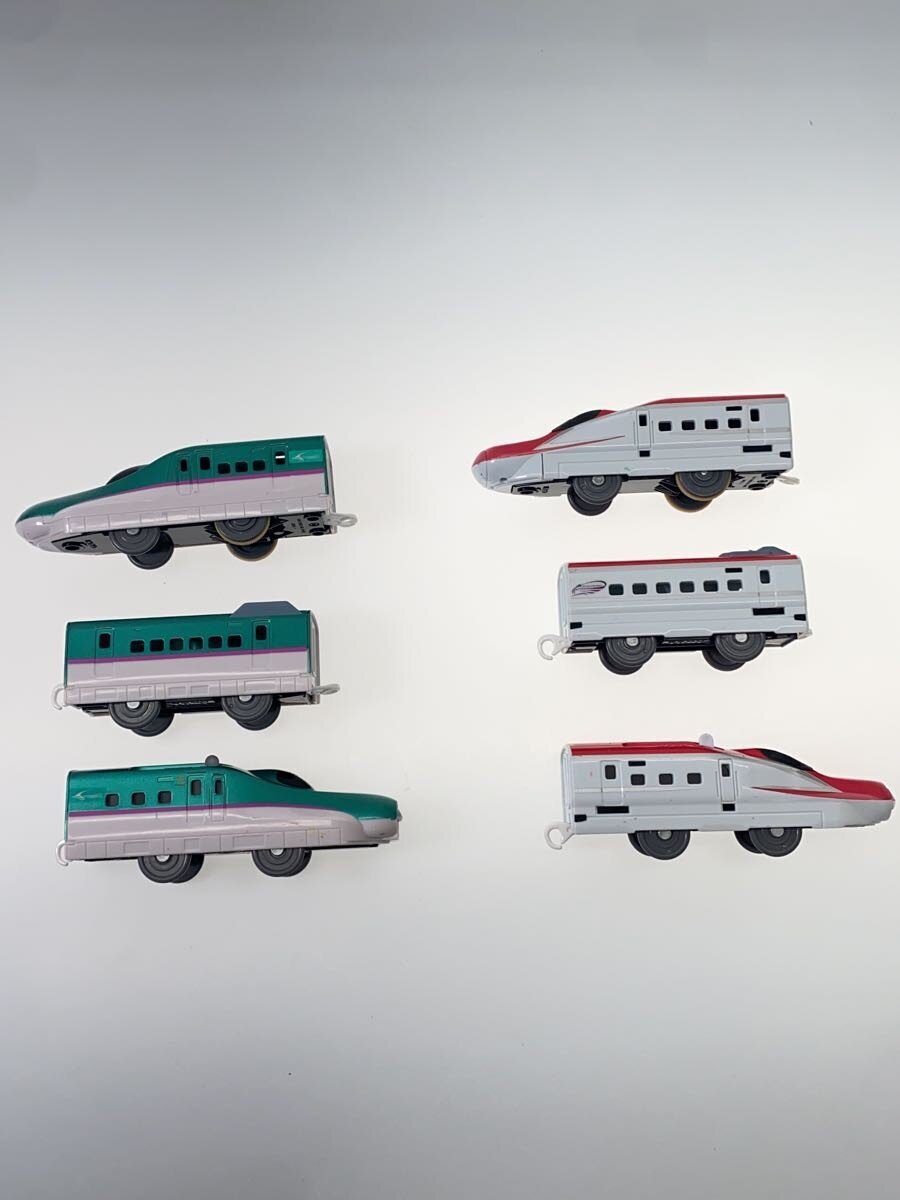 TAKARA TOMY Plarail E5 & E6 Shinkansen Coupling Set (Opening/Closing Type)