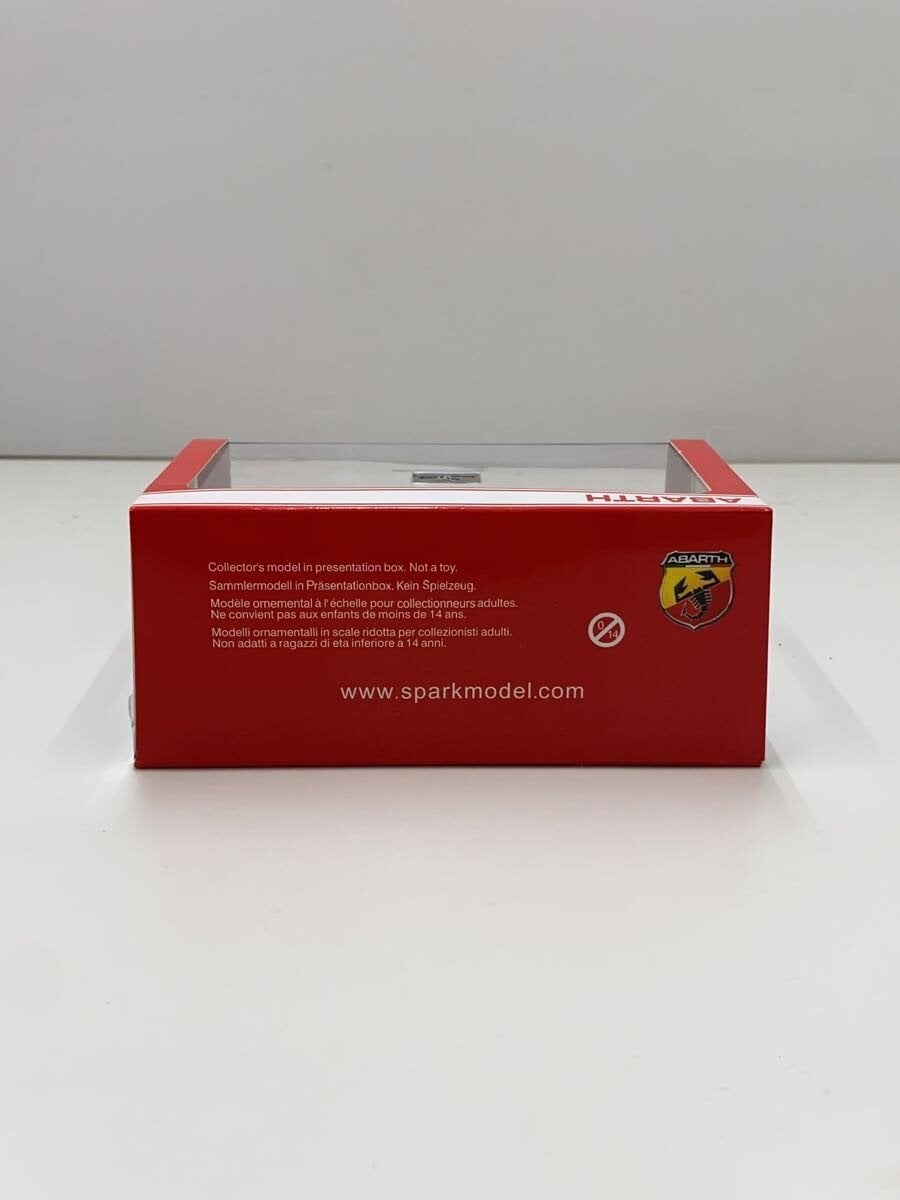 SPARK Abarth 500 Assetto Corse 2008 Die-Cast Mini Car (Gray) S1315