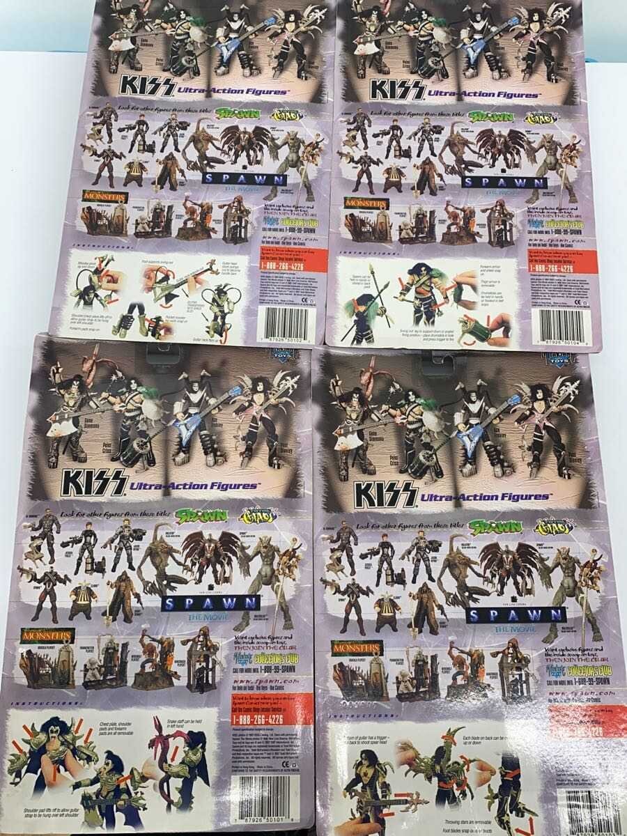 McFarlane Toys KISS Ultra-Action Figures Set 1997 (90s)