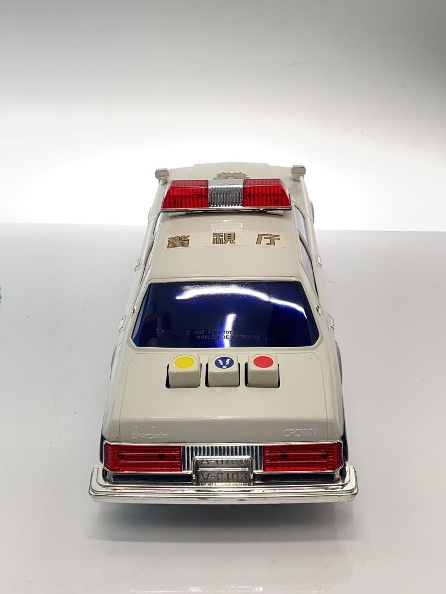ALPS Light Bar Crown Patrol Car Mini Car - White