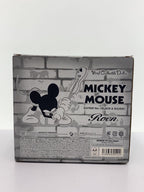 MEDICOM TOY Roen Vinyl Collectible Dolls Mickey Mouse GUITAR Ver. (Black & Silver)