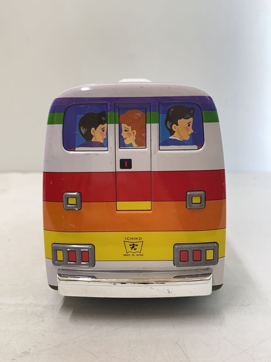 Other Brand Ichiko Double-Decker Tinplate Sightseeing Bus
