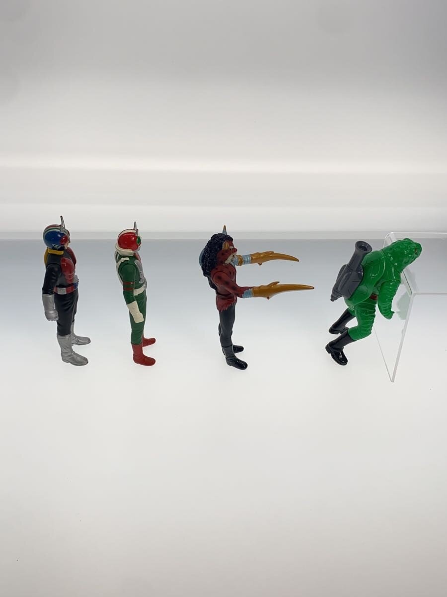 Other Brand Kamen Rider V3 characters (Riderman, Kamen Rider V3, Hasami Jaguar, Kame Bazooka) - Set of 4