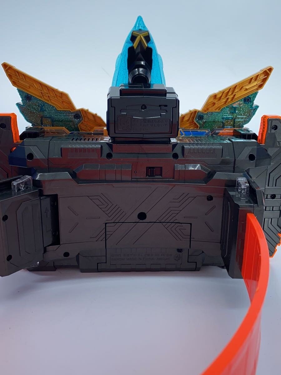 BANDAI DX Cross Hopper & Ten Liner & Gatchard Driver Set — Kamen Rider Platinum Gatchard Transformation Belt