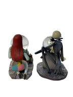 Disney The Nightmare Before Christmas Touchstone Medium Jack & Sally Snow Globe Figure