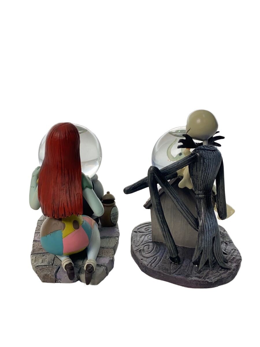 Disney The Nightmare Before Christmas Touchstone Medium Jack & Sally Snow Globe Figure