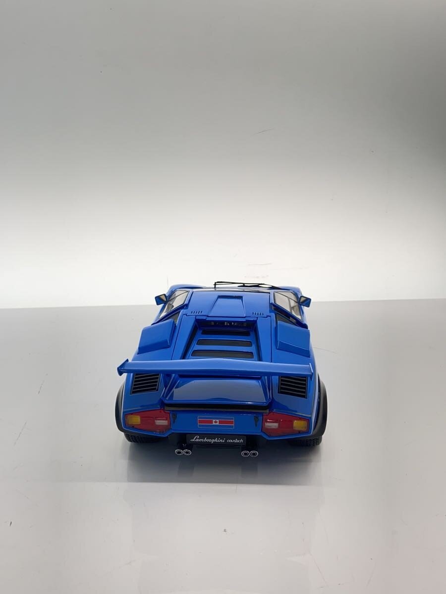KYOSHO 1/18 Lamborghini Countach LP500S WW Mini Car - Blue (Wiper Damaged)