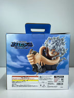 BANDAI SPIRITS Ichiban Kuji One Piece Mirai Island Egghead 'Burst of Energy' A Prize Monkey D. Luffy (Gear 5 vs Borsalino) Figure