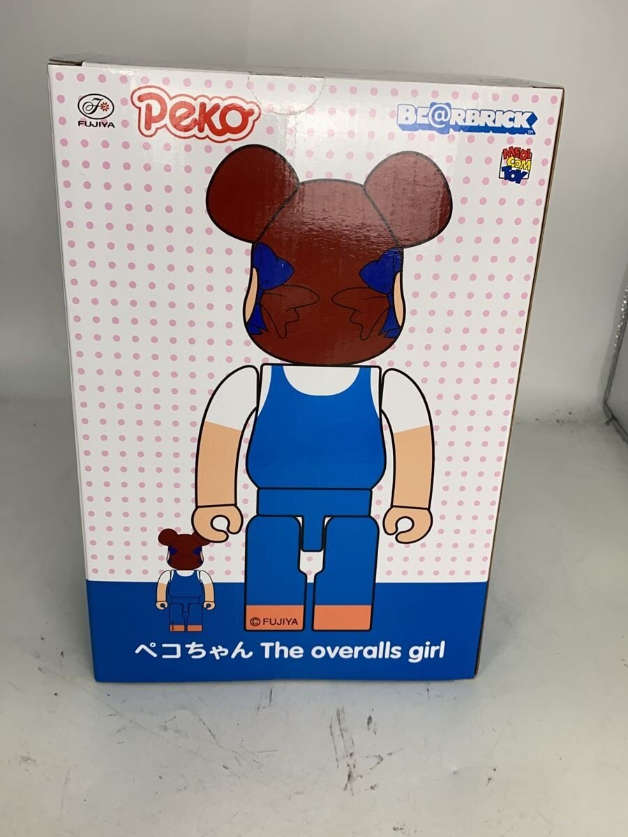 MEDICOM TOY Be@Brick Fujiya Peko The Overalls Girls 400% (100% missing)
