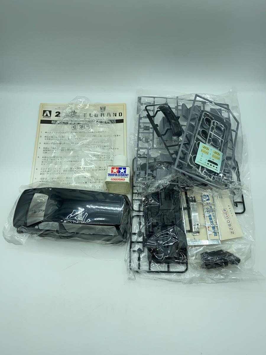 AOSHIMA Elgrand Mid-term Model 1999 Plastic Model (Car)