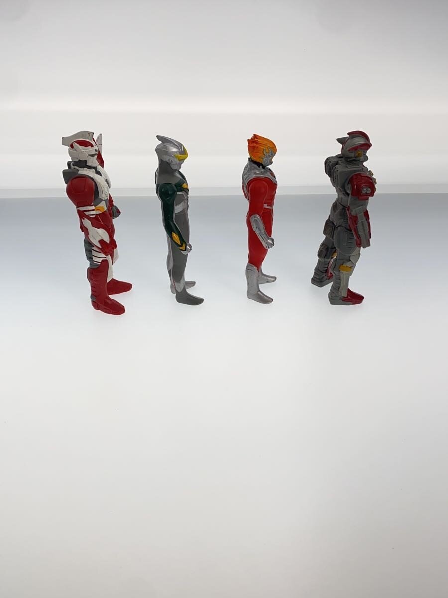 BANDAI Sofubi Ultraman Zero / Ultimate Force Zero 4-Figure Set