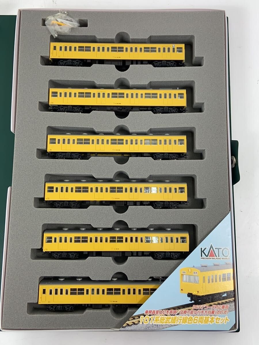 KATO 101 Series Sobu Line Color 6-Car Basic Set YLW 10-255