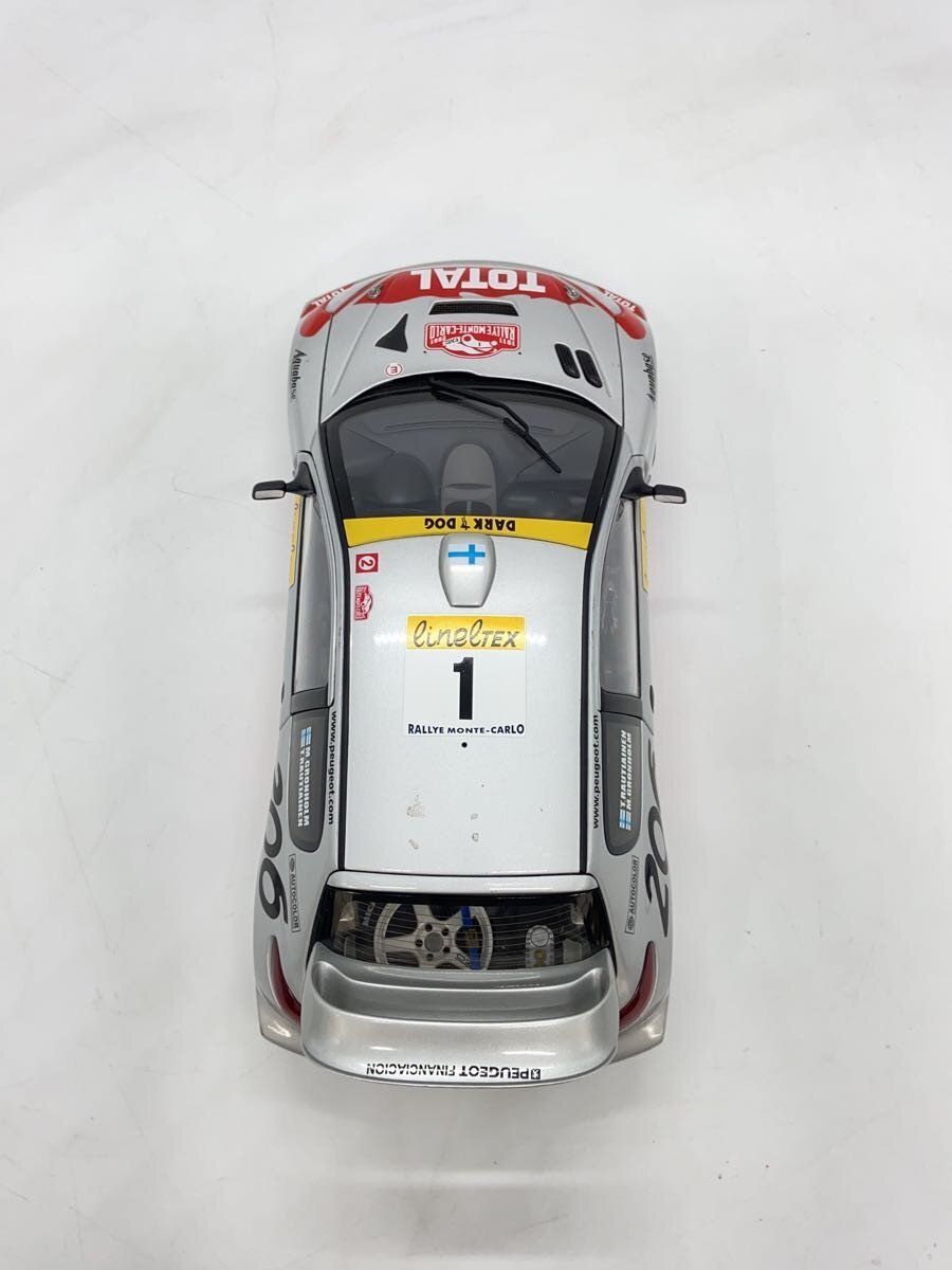 AUTOart 1/18 Peugeot 206 WRC Tour de Corse Rally 2002 #1