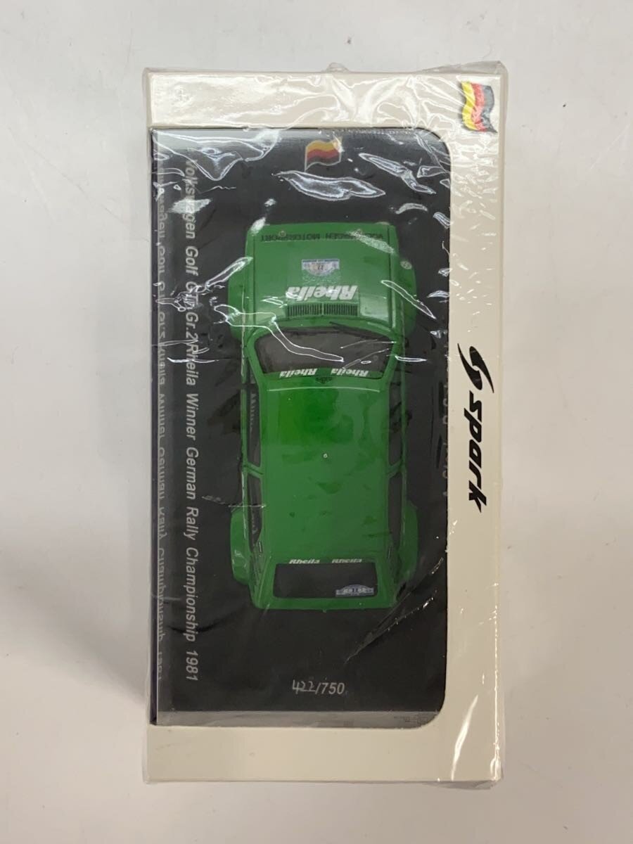 Other Brand Mini Car SPARK VW Golf GT1/GT2 1981 Green