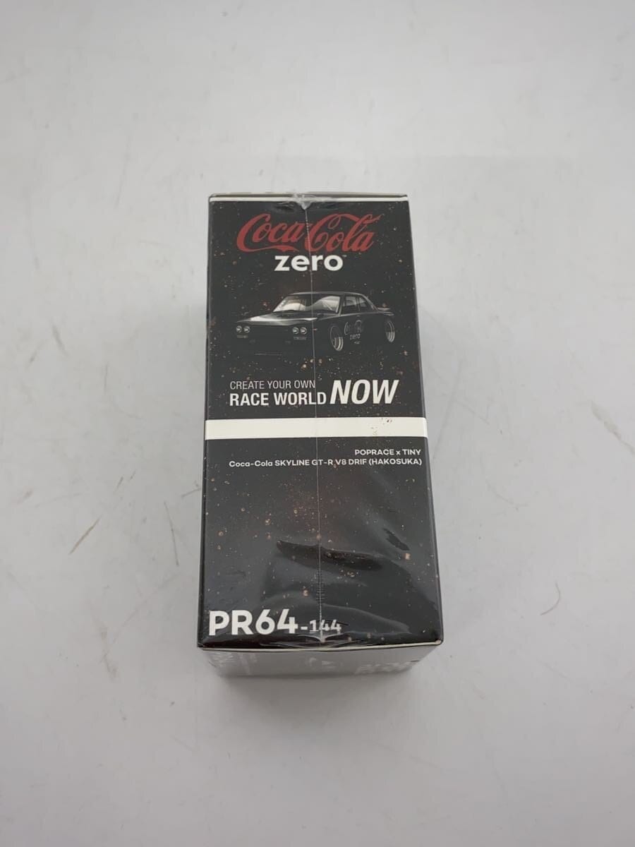 Other Brand POP RACE 1/64 Nissan Skyline GT-R V8 PR640144 Black