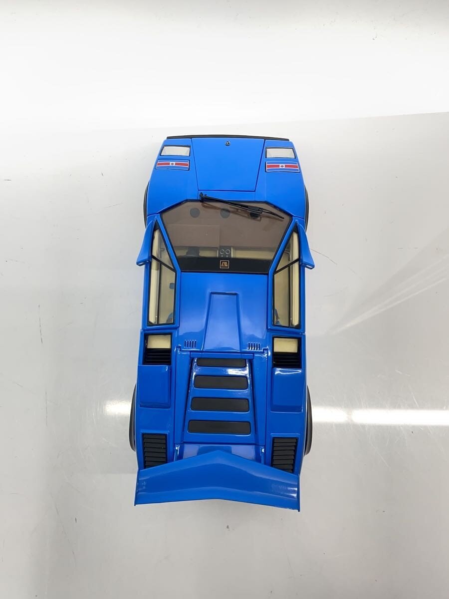 KYOSHO 1/18 Lamborghini Countach LP500S WW Mini Car - Blue (Wiper Damaged)