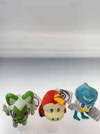 Pokemon Plush — SV Starter Trio (Sprigatito / Fuecoco / Quaxly) - Pokemon Center Exclusive