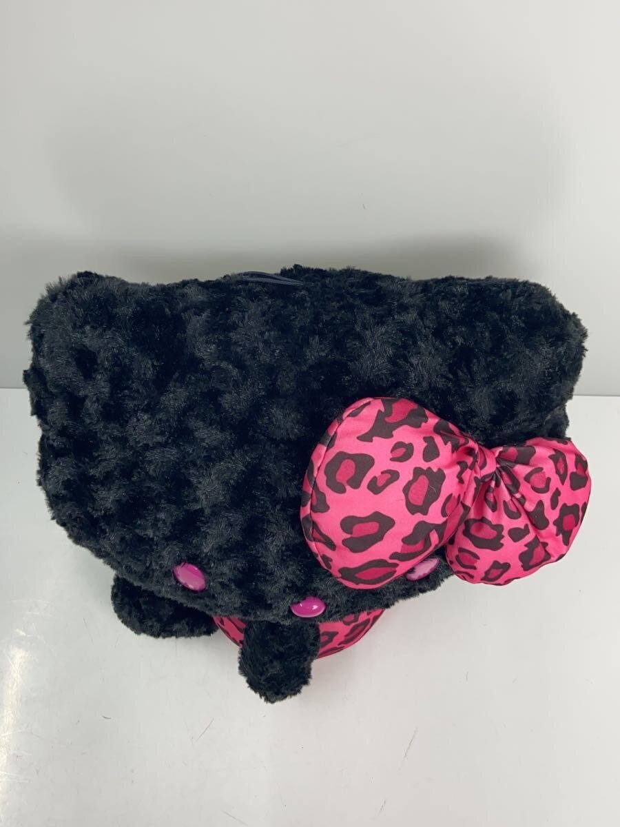Sanrio Hello Kitty Figure (Black, Leopard Print)