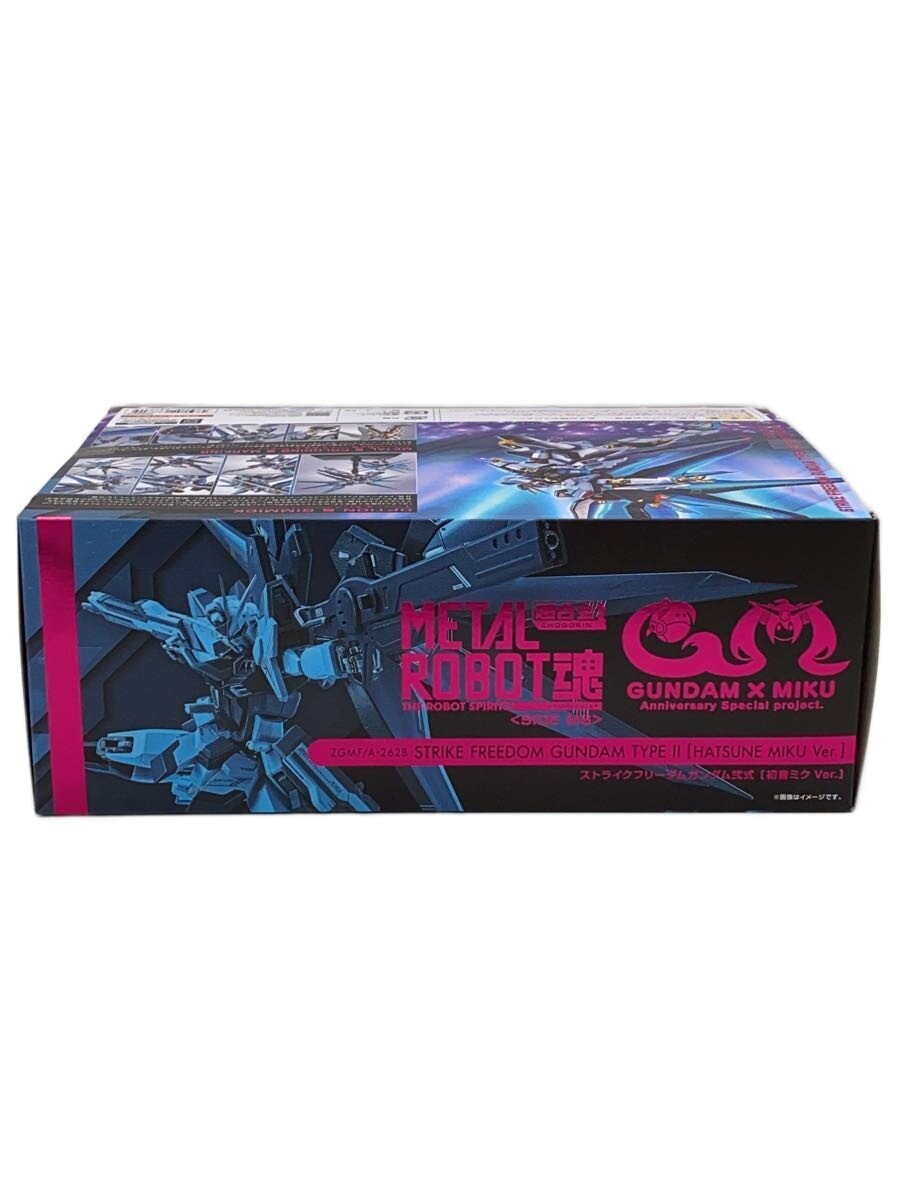METAL ROBOT Spirits Mobile Suit Gundam SEED FREEDOM Strike Freedom Gundam 弐式 [Hatsune Miku Ver.] (Tamashii Web Shop Exclusive) - BANDAI SPIRITS