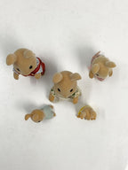 EPOCH Sylvanian Families Milk Rabbit Family 5-Piece Set (Early)
