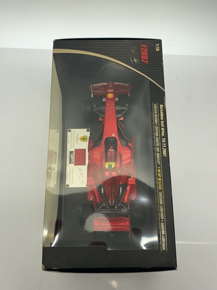 Hot Wheels (Mattel) ELITE 1/18 Ferrari F2007 M. Schumacher
