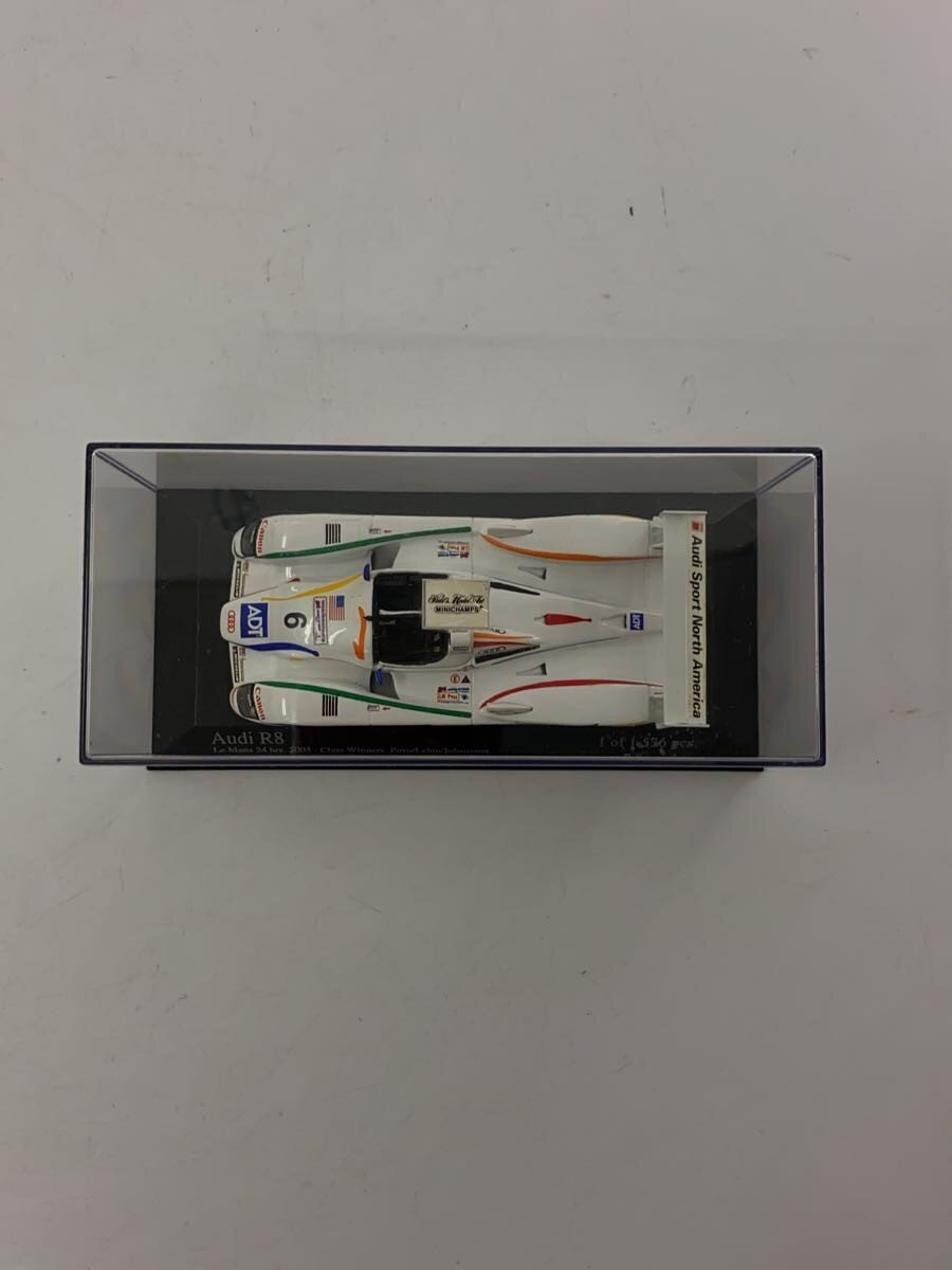 MINICHAMPS Audi R8 24H Le Mans 2003 Die-cast Car White 400 031306