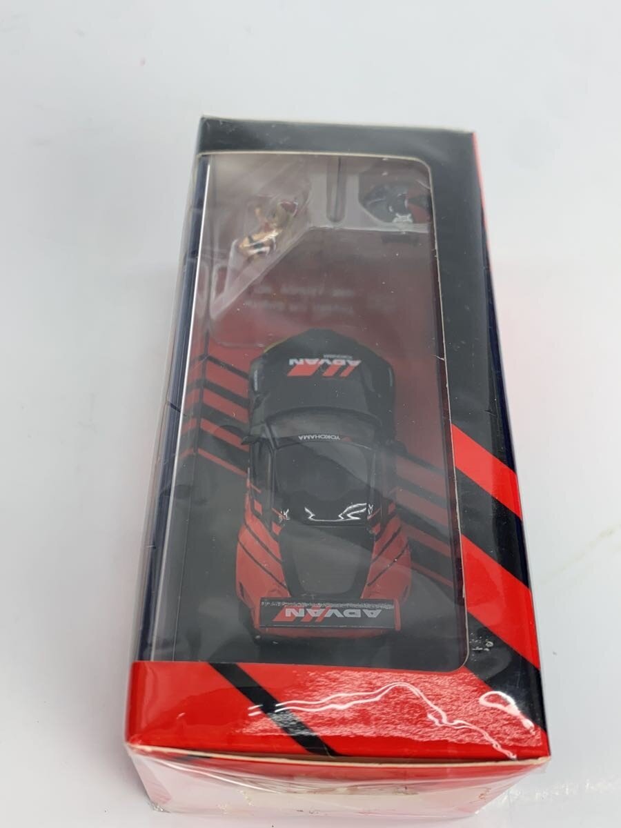 Other Brand POP RACE LIMITED PANDEM GR Supra ADVAN Livery Mini Car & Race Queen Set (Red)