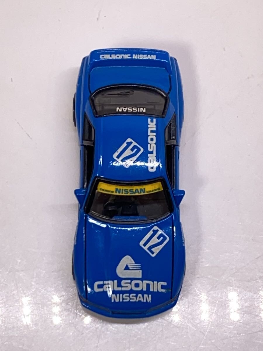 TOMY Mini Car: Blue Nissan Skyline GT-R