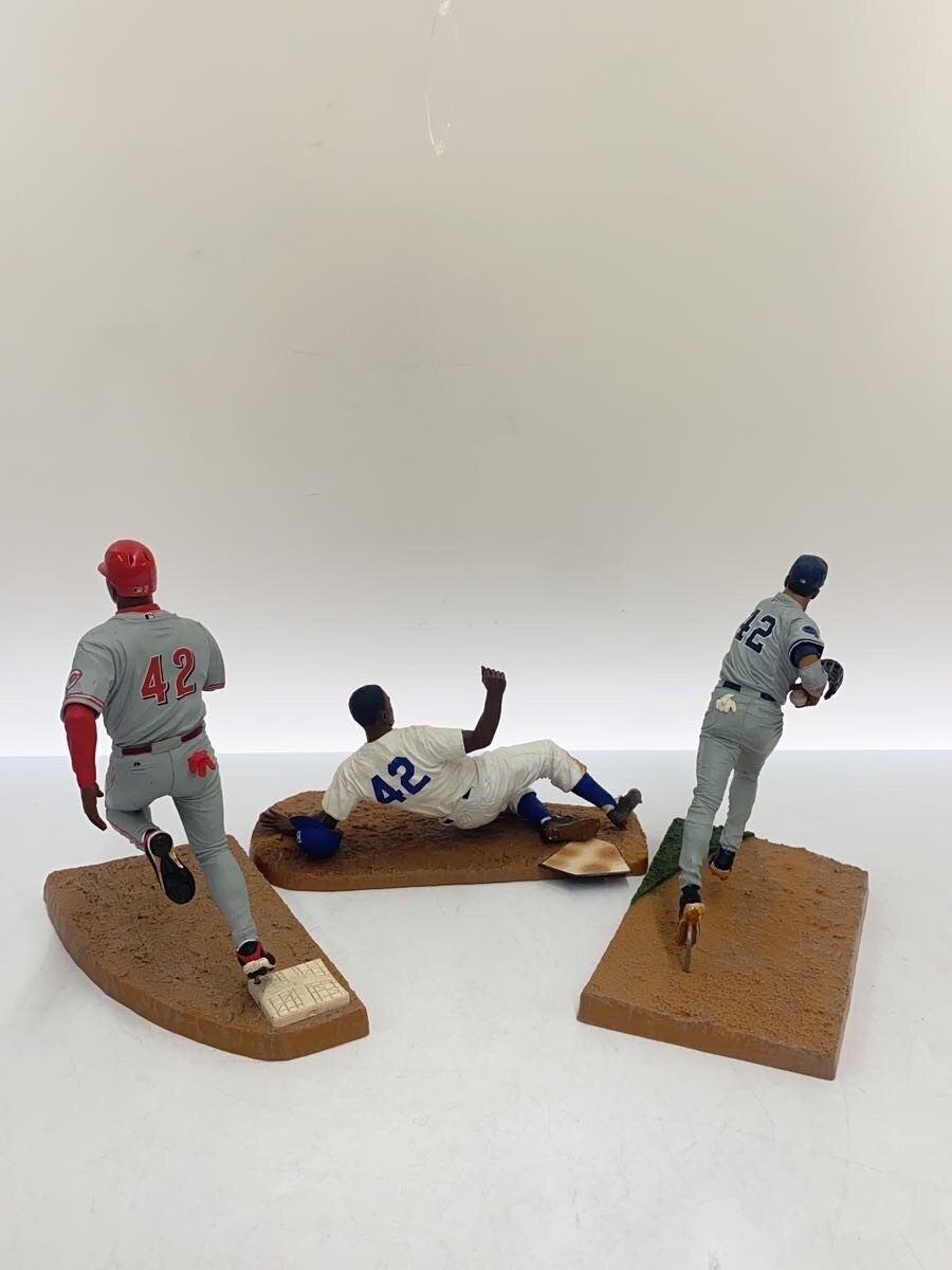 Other Brand MLB Jackie Robinson Day Figures (3) - Sun-faded