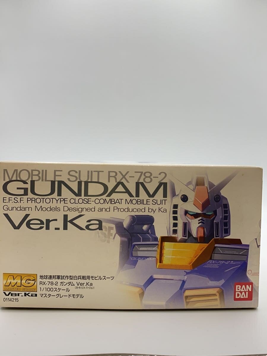 BANDAI 1/100 MG RX-78-2 Gundam Ver.Ka (Mobile Suit Gundam) [01142]