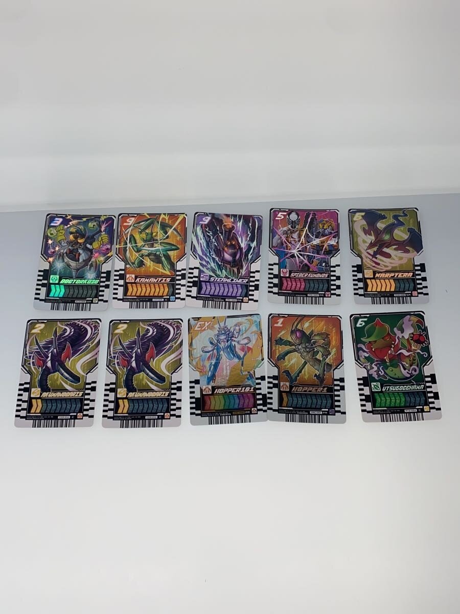 BANDAI Tokusatsu Hero 'ライドケミー' 70-piece lot