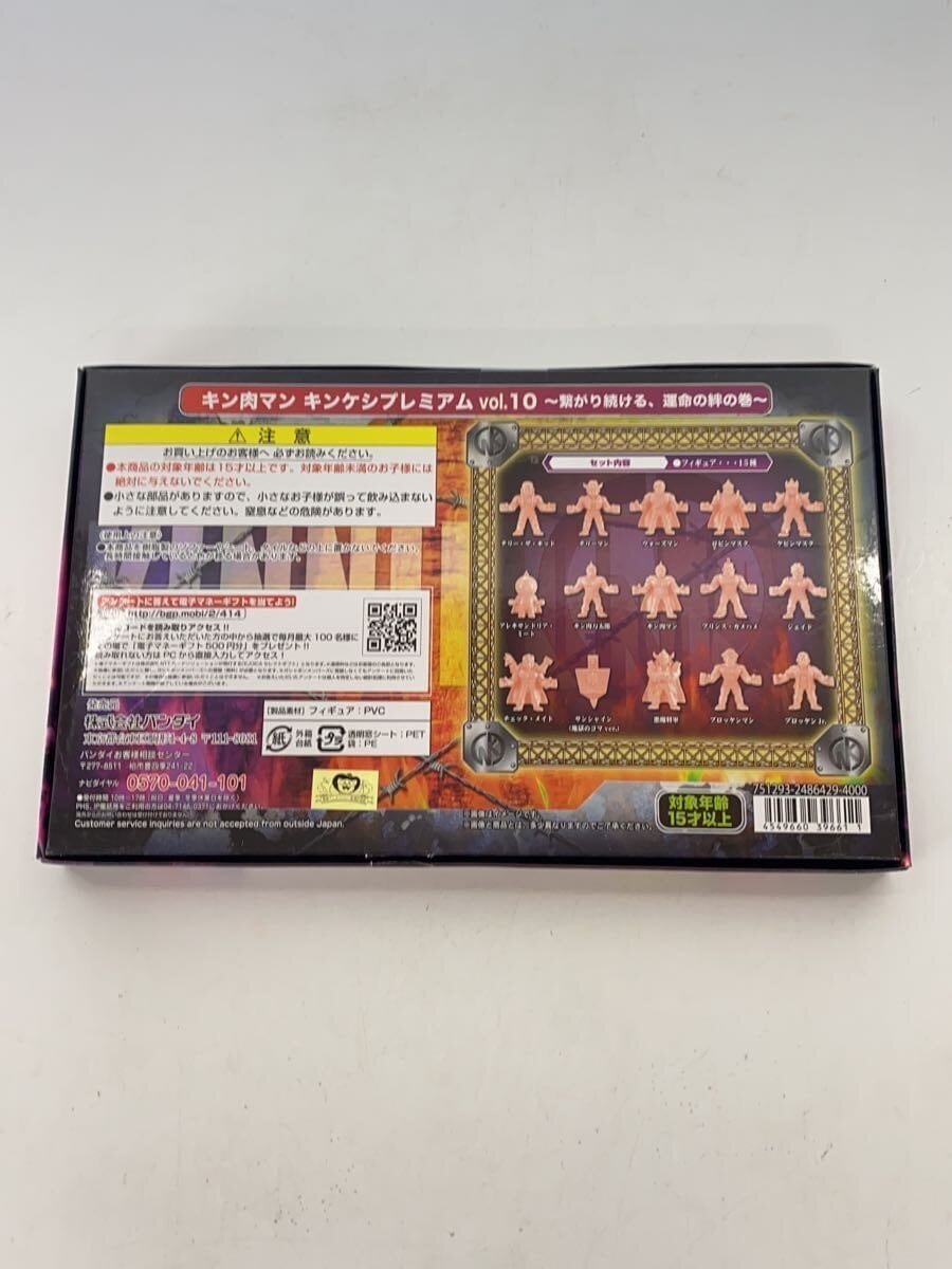 BANDAI Kinnikuman Kinkeshi Premium Vol. 10 (Boys)
