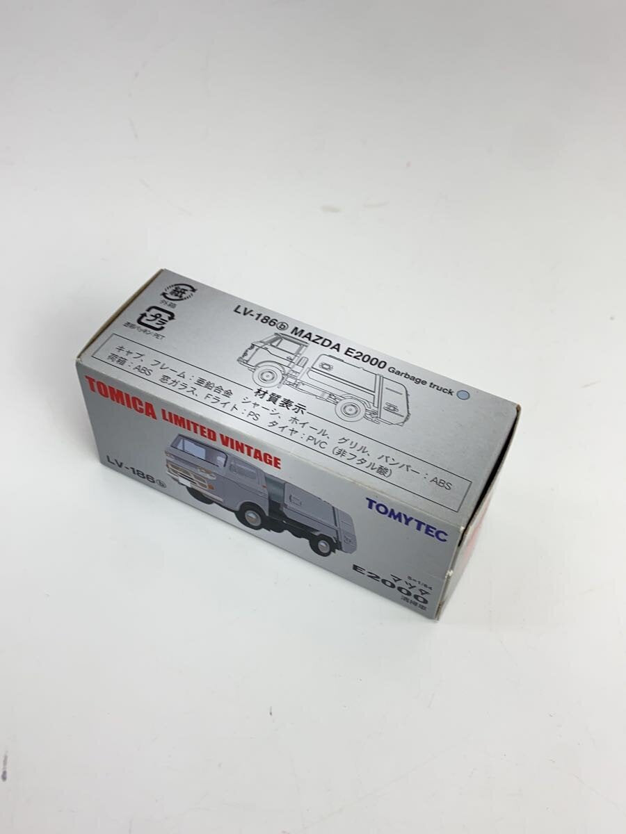 TOMYTEC Limited Vintage MAZDA E2000 Mini Car LV-186b (Gray)