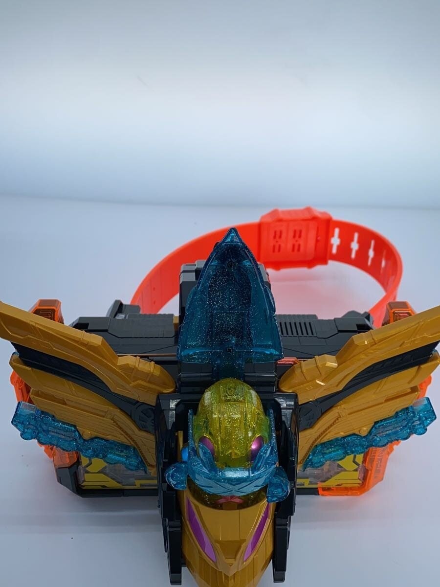 BANDAI DX Cross Hopper & Ten Liner & Gatchard Driver Set — Kamen Rider Platinum Gatchard Transformation Belt