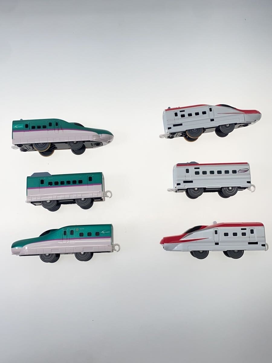 TAKARA TOMY Plarail E5 & E6 Shinkansen Coupling Set (Opening/Closing Type)