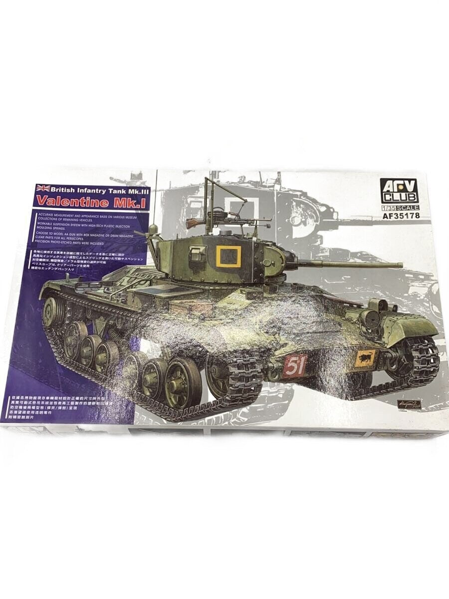AFV Club Valentine Mk.I British Infantry Tank Plastic Model AF35178