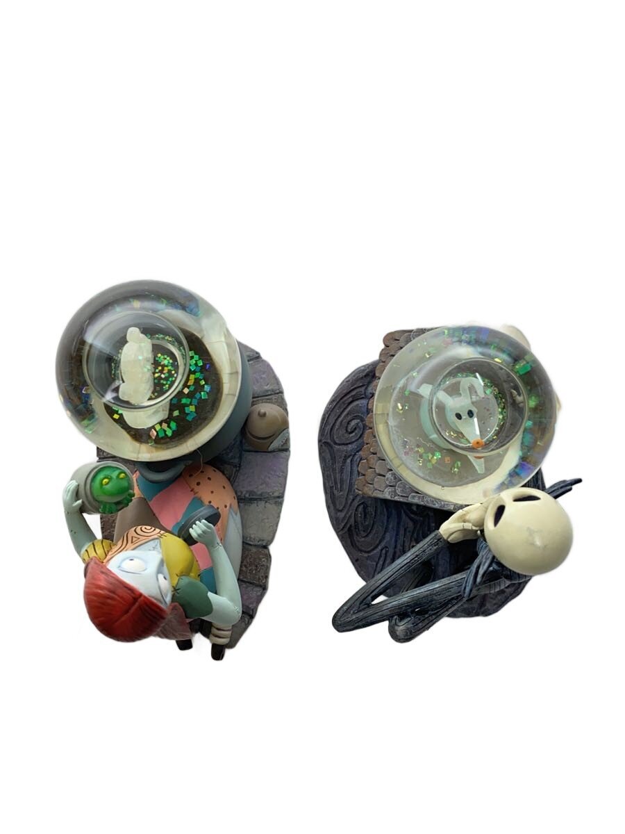 Disney The Nightmare Before Christmas Touchstone Medium Jack & Sally Snow Globe Figure
