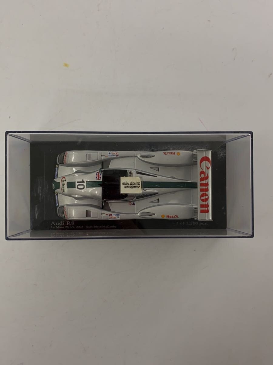 MINICHAMPS 400 031310 Audi R8 Le Mans 24hrs 2003 (Silver)