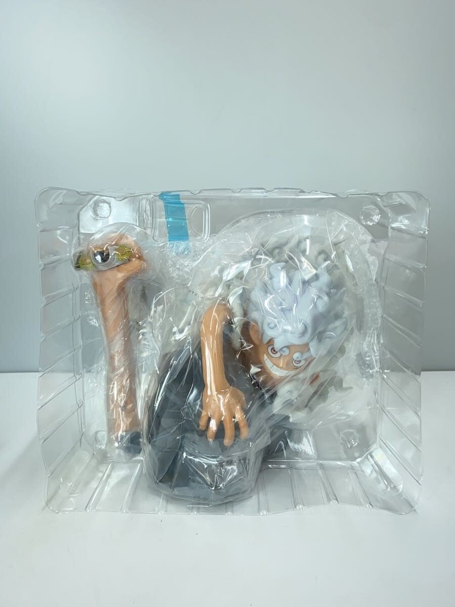 BANDAI SPIRITS Ichiban Kuji One Piece Mirai Island Egghead 'Burst of Energy' A Prize Monkey D. Luffy (Gear 5 vs Borsalino) Figure