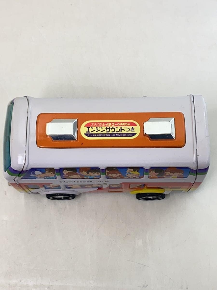Other Brand Ichiko Double-Decker Tinplate Sightseeing Bus
