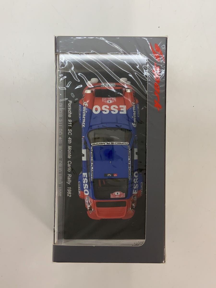 Other Brand Mini Car BLU SPARK Porsche 911 SC 4th Monte Carlo 1982